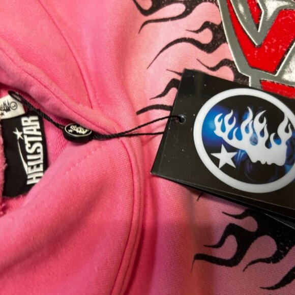 Pink Hellstar brainwashed Hoodie & Sweatpants - Picture 3 of 8
